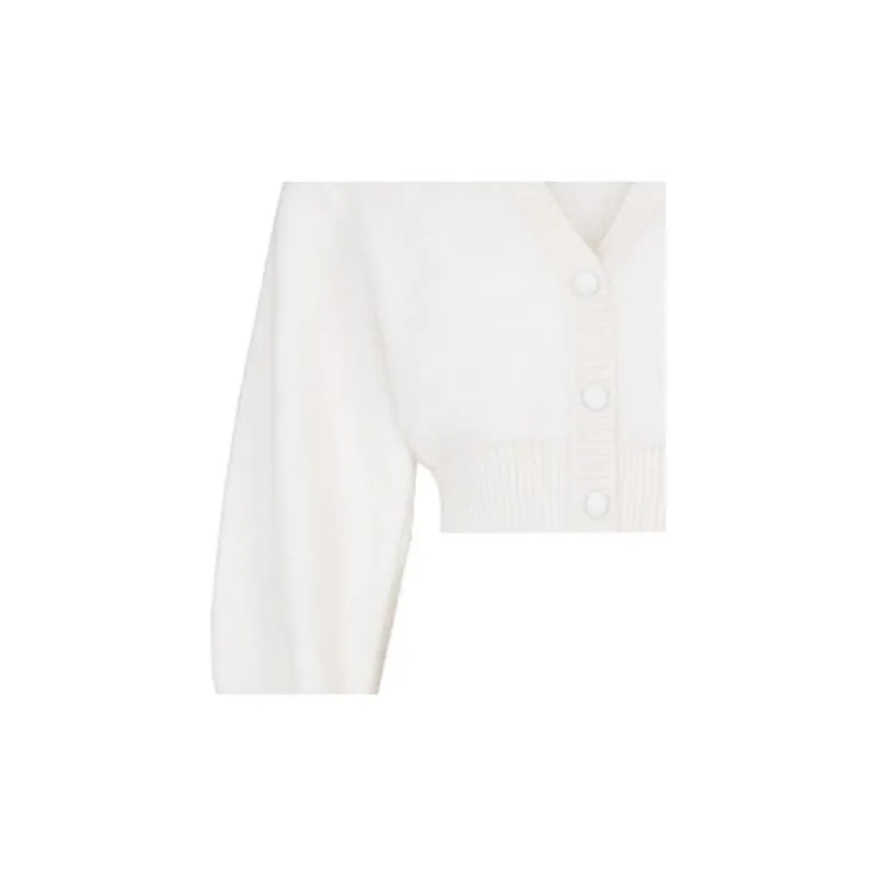 FENDI SS21 Slim Fit Knitwear Women's White-4