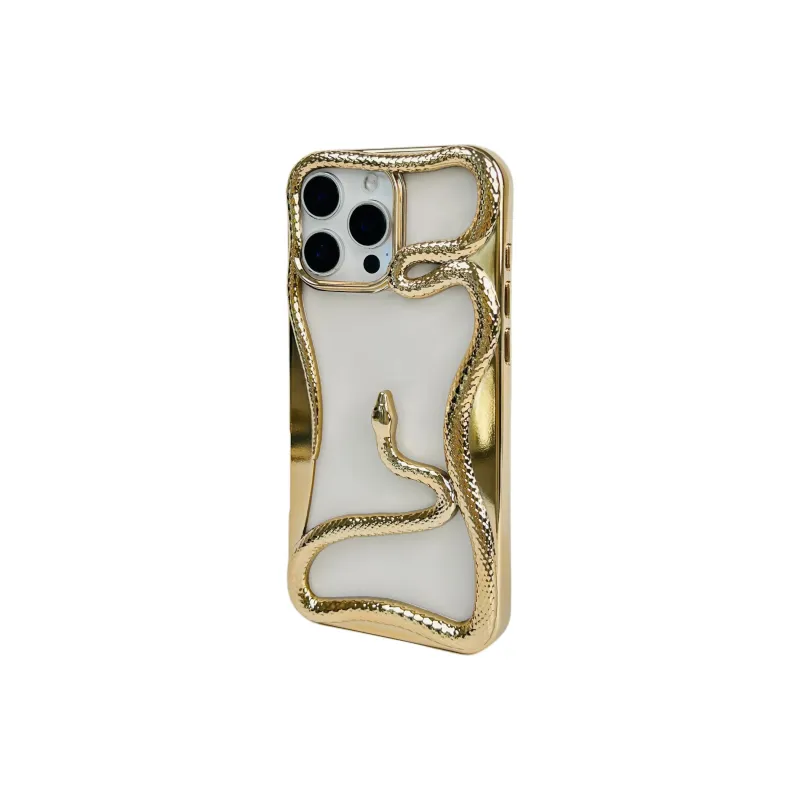 Wei Xin TPU Material Cut Out Snake Year Limited Phone Cases Compatible With IPhone 16/15 Pro Max/Apple 13/14 Pro/Max-5