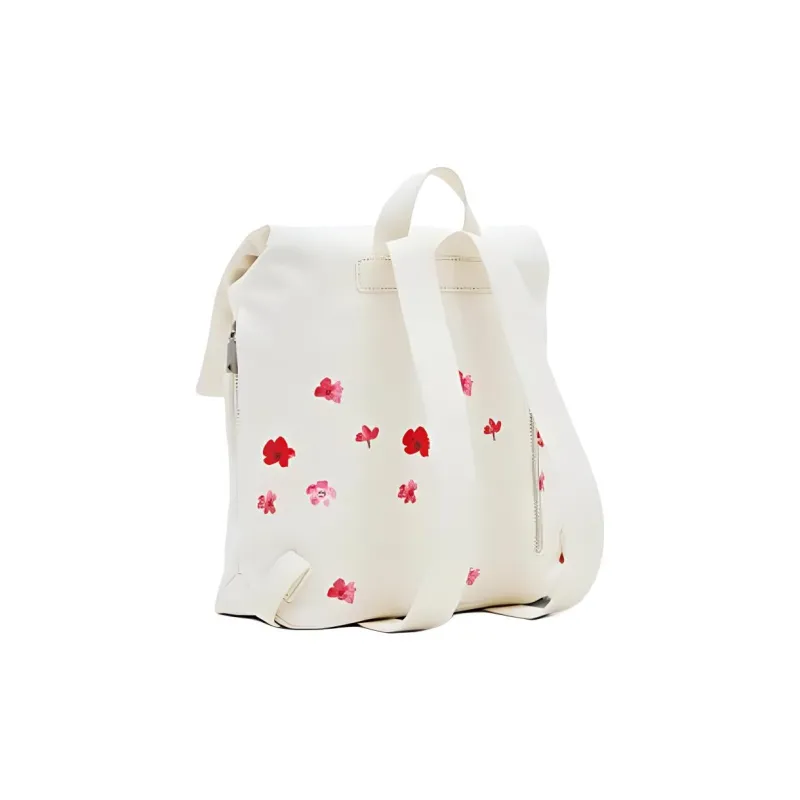 Desigual Polyurethane Backpack Regular Women's White-2