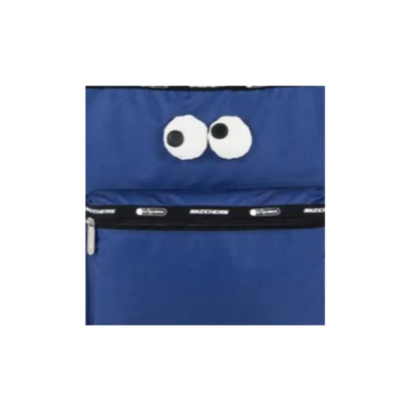 Skechers Fabric Tote Bag, Shopping Bag, Handbag, Shoulder Bag Trumpets Unisex Mazarin Blue-4