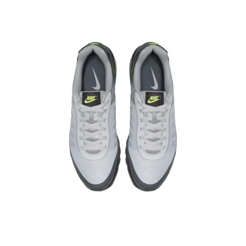 Nike Air Max Invigor Anti Slip Wear Resistant Low Top Running Shoes Men's Gray Black-3