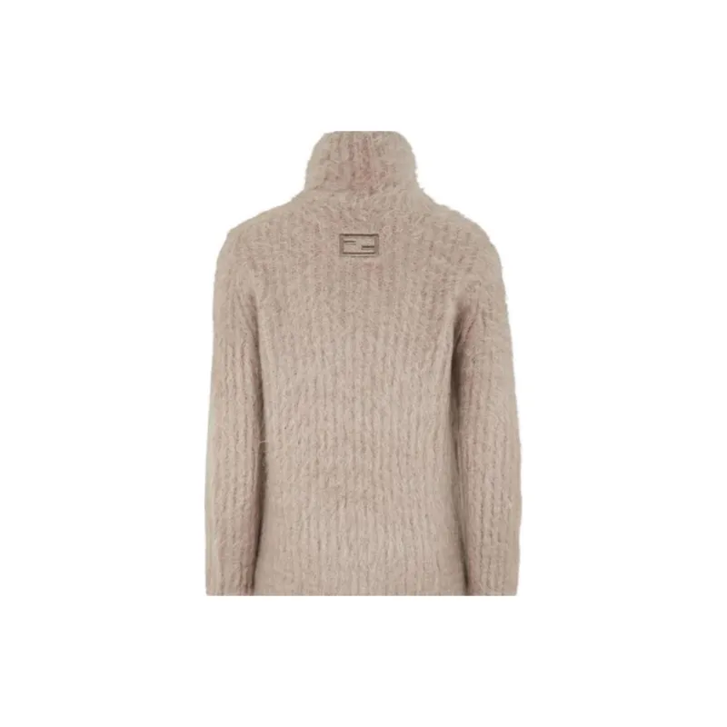 FENDI FW22 Sweater Women's Beige-2