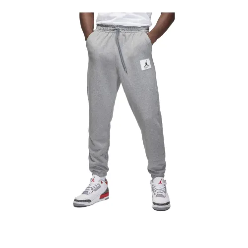 JORDAN Flight Knitted Sweatpants Men Gray