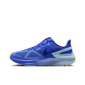 Nike Zoom Structure 25 Anti Slip Wear Resistant Low Top Running Shoes Men's Blue