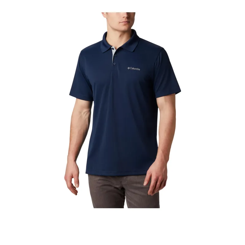 Columbia Polo Shirts Men Blue-2