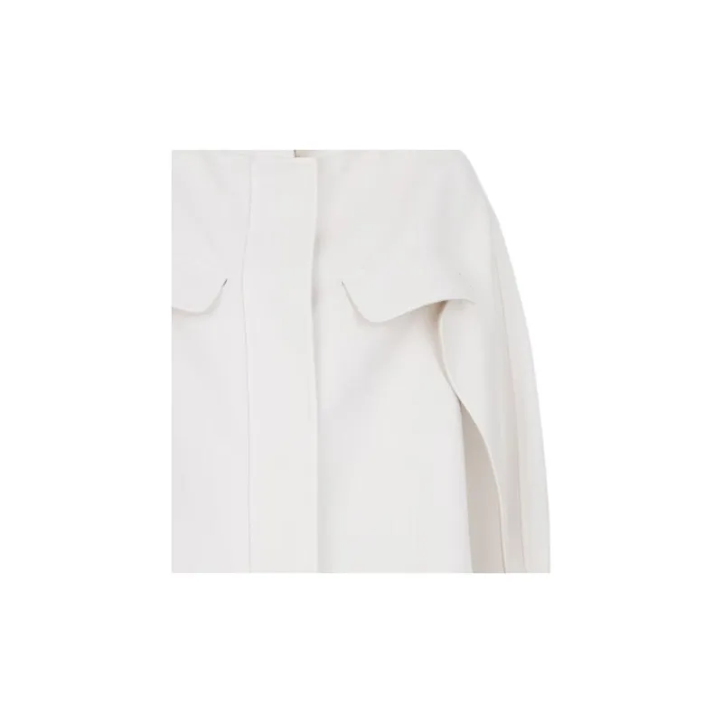 FENDI FW24 Cloaks Women's White-4