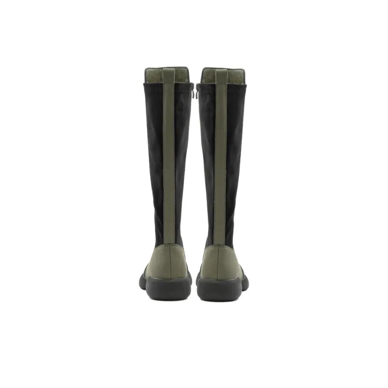 Little Sue Knee high Boots Women's Black/Concrete Gray-10