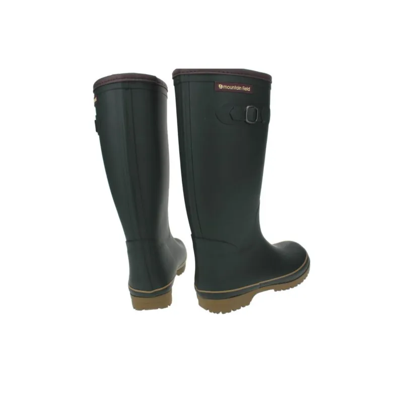 MoonStar Rain Boots Women's Olive Green-3