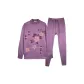 8727 Light Purple (Mock Neck Clothing Sets)