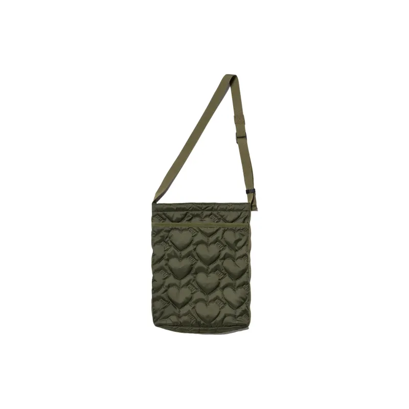 HUMAN MADE Nylon Crossbody Bag, Shoulder Bag Regular Men's Olive Green-2