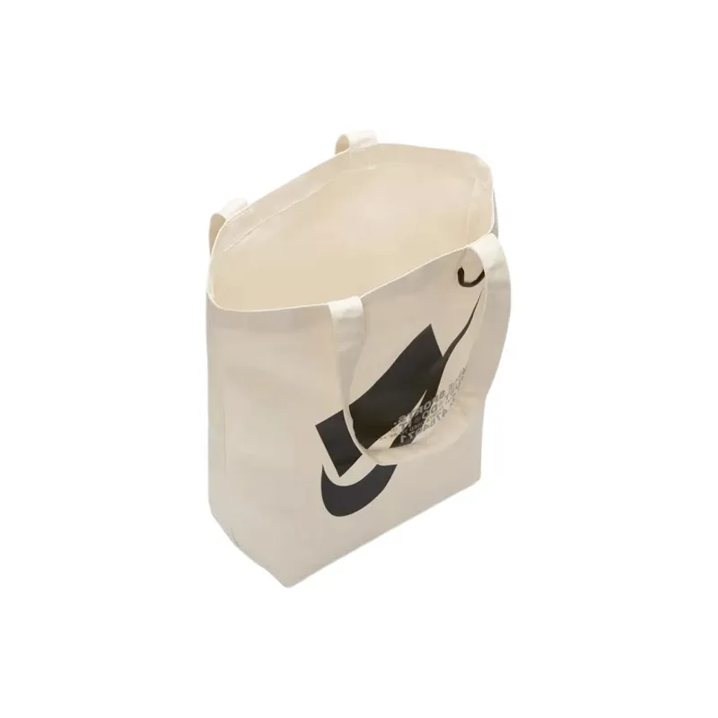 Nike Heritage Cotton Tote Bag, Shopping Bag Regular Unisex White-3
