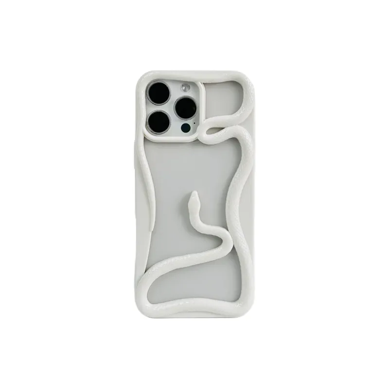 Wei Xin TPU Material Cut Out Snake Year Limited Phone Cases Compatible With IPhone 16/15 Pro Max/Apple 13/14 Pro/Max-6