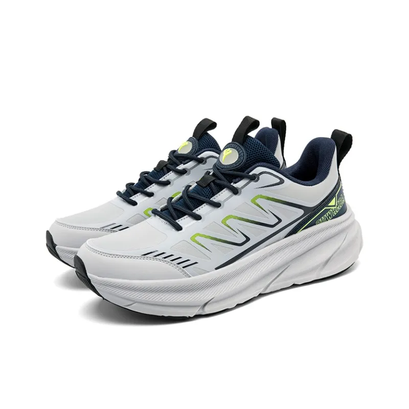 OUWENHEIMANBA Running Shoes Unisex Low Top Black/Neon Orange/White/Gray/Green/Gold-30