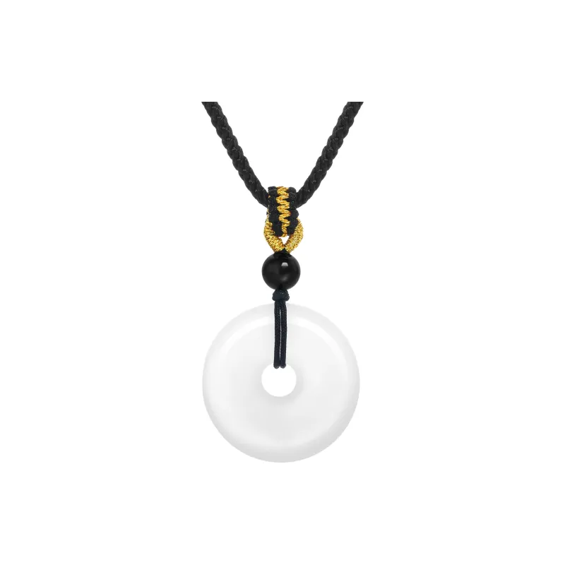 Lao Feng Xiang Chalcedony Necklaces Women's-0