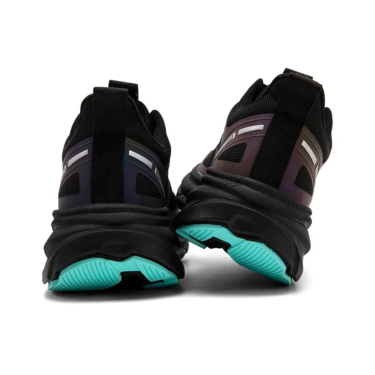 OUWENHEIMANBA Running Shoes Unisex Low Top Black/Neon Orange/White/Gray/Green/Gold-3