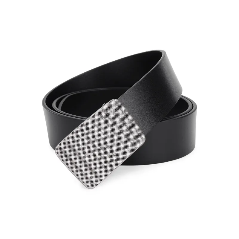 Cows Reign Top Grain Cow Leather Leather Belts Men's 3.7CM-2