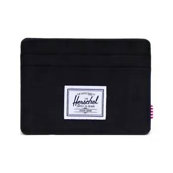 Herschel Recycled Material Card Holder Regular Men's Black