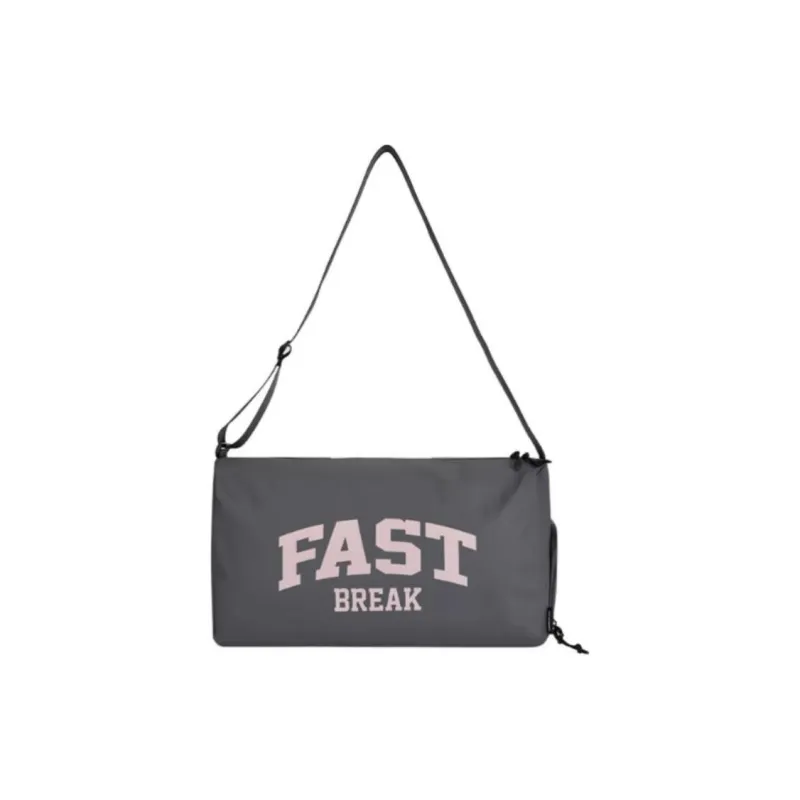 XTEP Fabric Shoulder Bag, Crossbody Bag Regular Unisex Dark Gray-2