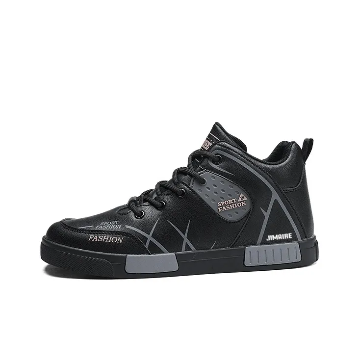 King Jinmai Slip-Resistant High-Top Skateboard Shoes Men's-5