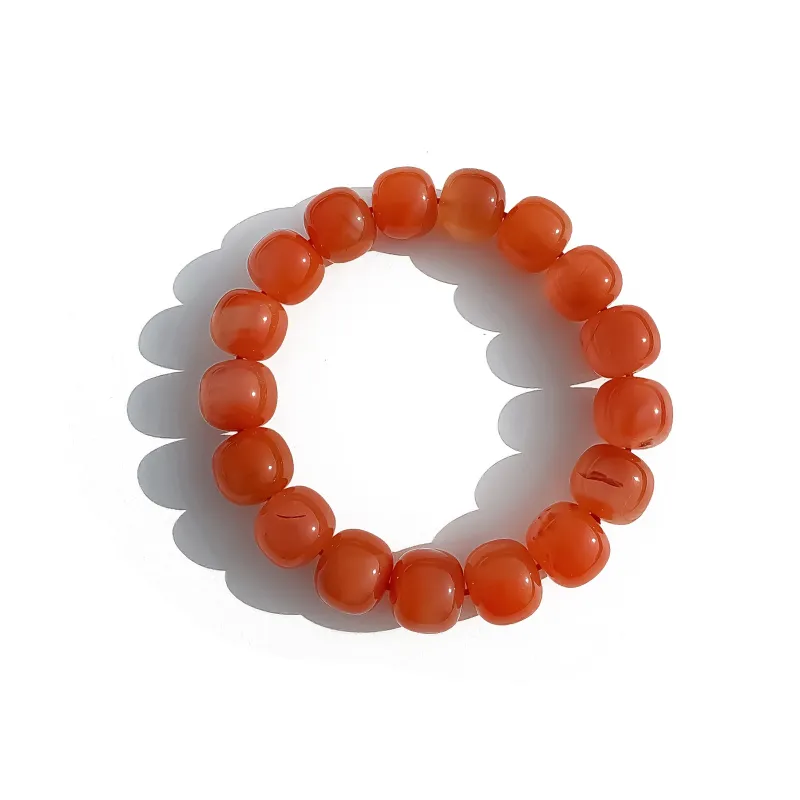 Gu He Southern Red Agate Bracelets Unisex-0