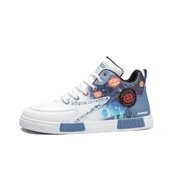 King Jinmai Slip Resistant Mid Top Skateboard Shoes Men's