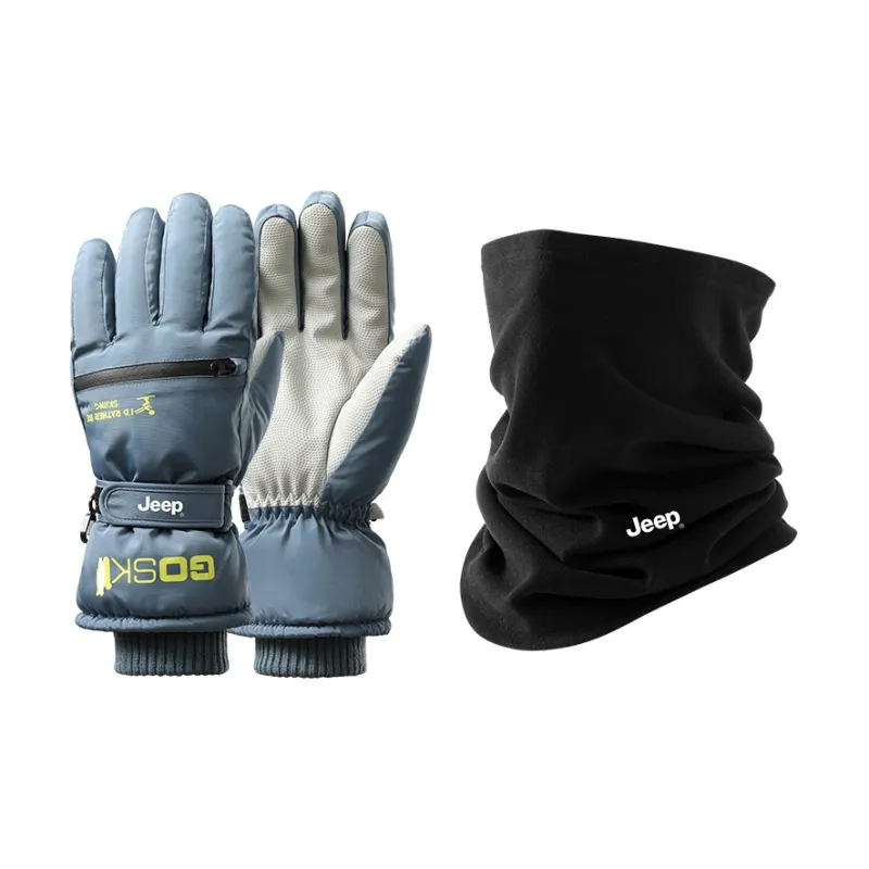 Jeep Touchscreen Available Sports Gloves Men's-10