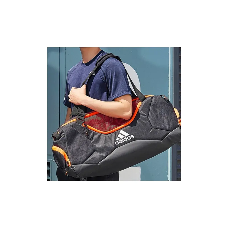 Adidas Polyurethane Travel Bags Gym Bags Large Size Men's Black-3