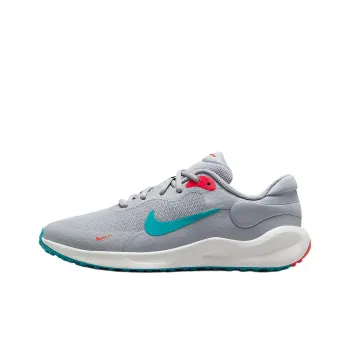 Nike REVOLUTION 7 Anti Slip Wear Resistant Low Top Kids' Running Shoes Gray Teenagers