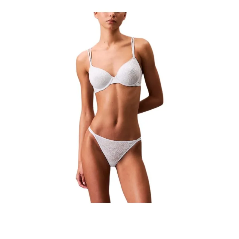 CALVIN KLEIN Bra Europe Version Women's Blue-0