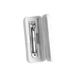 Minimalist White | RIMEI-Nail Scissors 2-Piece Set[Sharp and Quick]