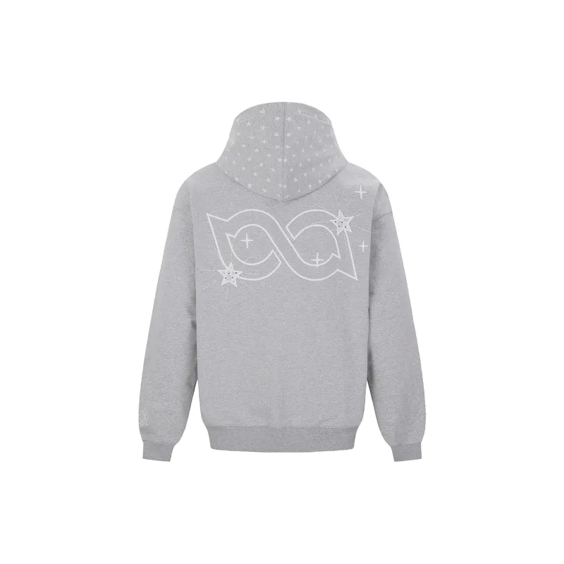 BIPOLAR Sweatshirt Unisex Heather Gray Black-1