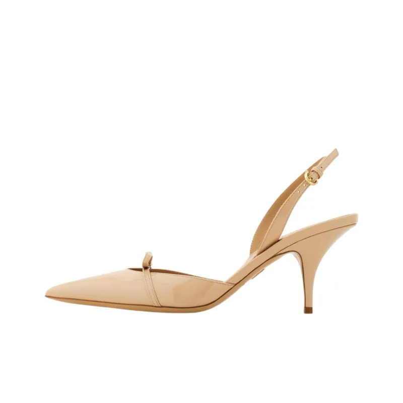 FERRAGAMO Slim Heel High Heels 7cm Women's Nude-0