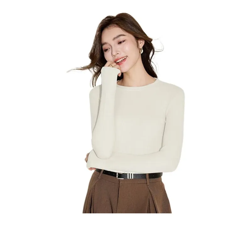 AOKANG Women's Undershirts-5