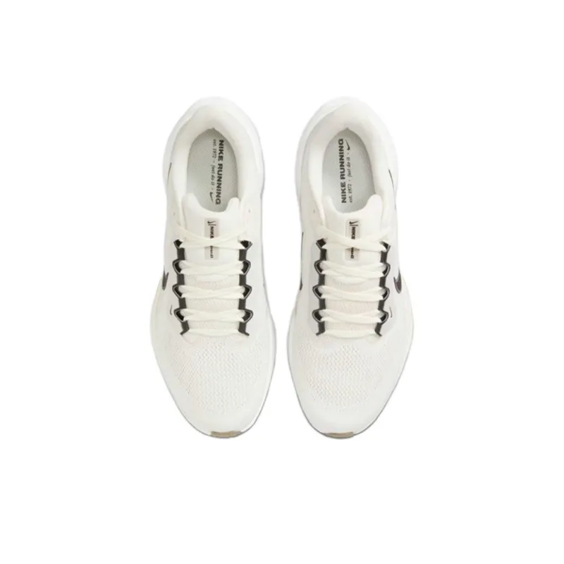 Nike Pegasus 41 Anti Slip Wear Resistant Low Top Running Shoes Men's White-3