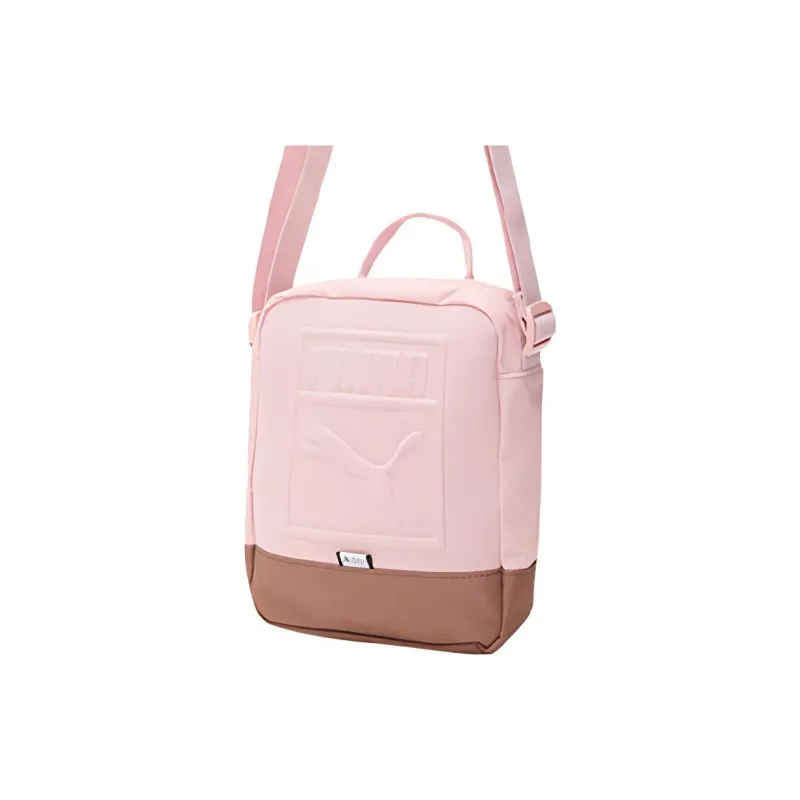 PUMA Fabric Shoulder Bag Crossbody Bag Regular Unisex Pink-0