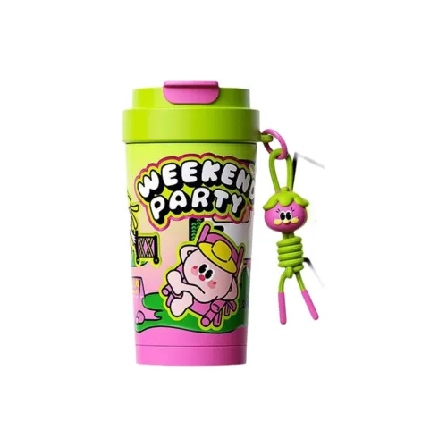 Complex Insulated Cup Coffee Cup Water Cup High-Value Straw 450ml