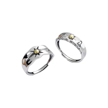 XIHUILIN S925 Sterling Silver Rings Unisex