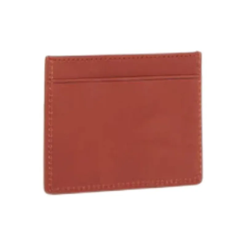 MANSUR GAVRIEL Leather Card Holder Women's Brandy Color-1