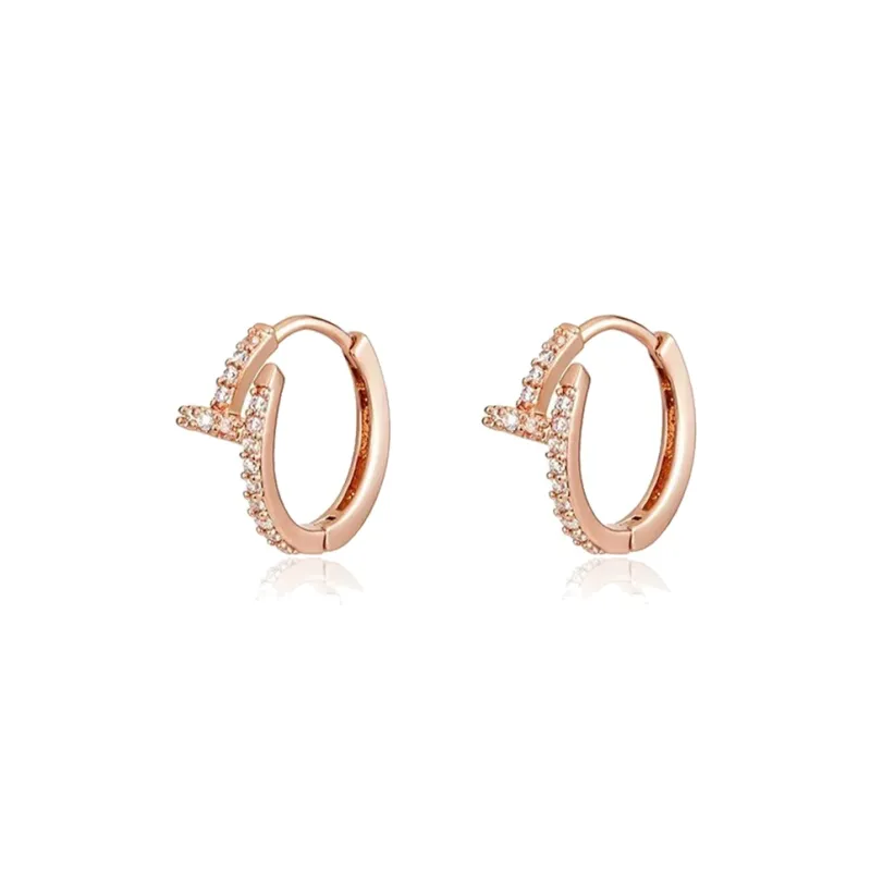 WAW Gold Plated Copper Earrings Women's-0