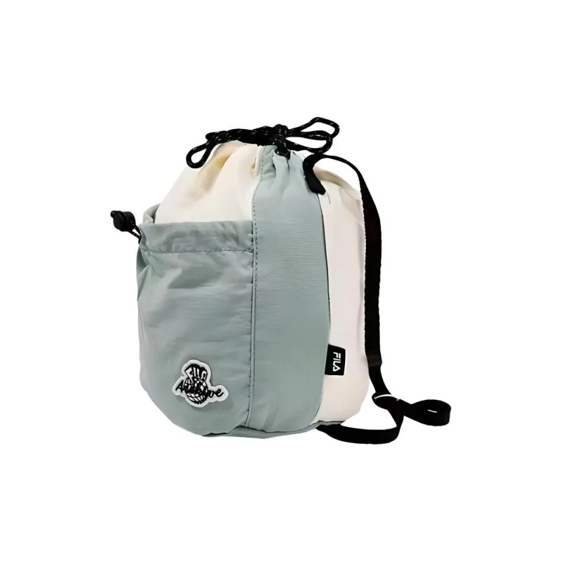 FILA Nylon Bucket Bags Crossbody Bag, Shoulder Bag Trumpets Unisex Deep Mint-3