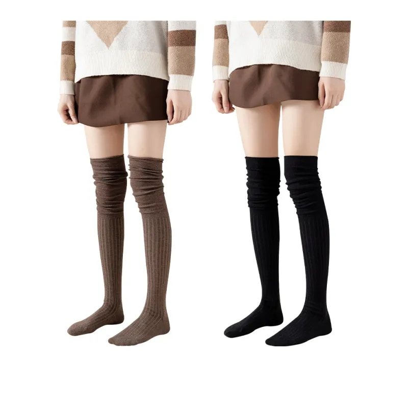 AOKANG Thigh high Socks Women's Combo Set-7