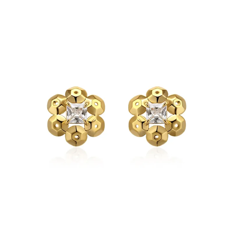 BOONEE ALUS Copper Earrings Women's Brand New-3