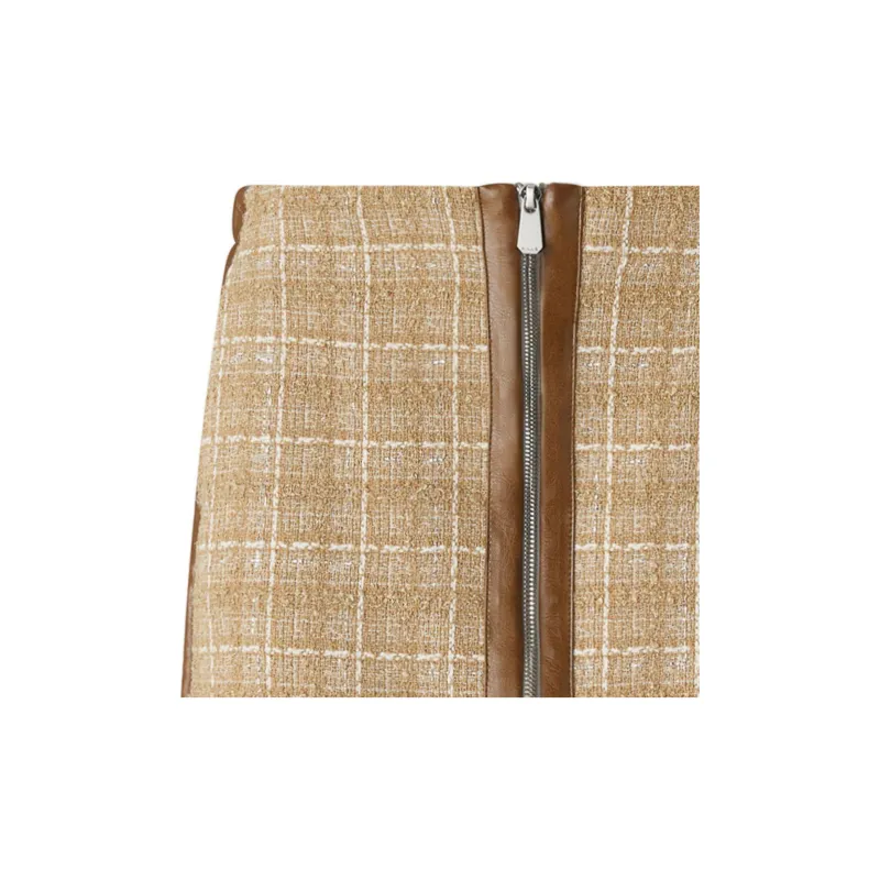 PINKO Checked Mini Skirt-4