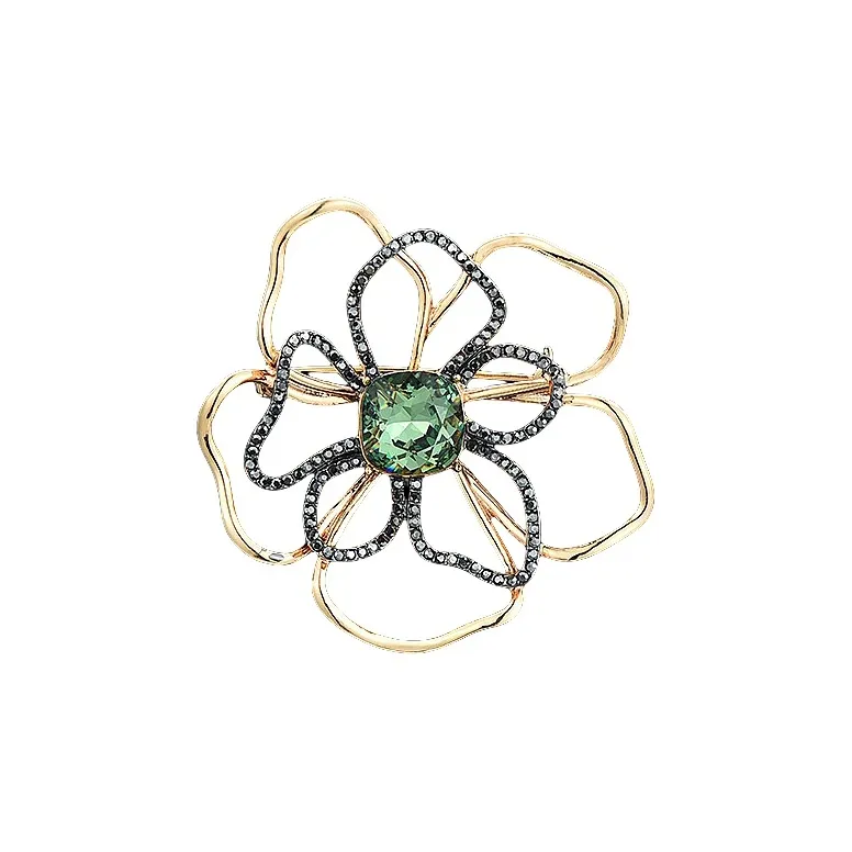 Lan Ying Crystal Alloy Brooches Women's-3