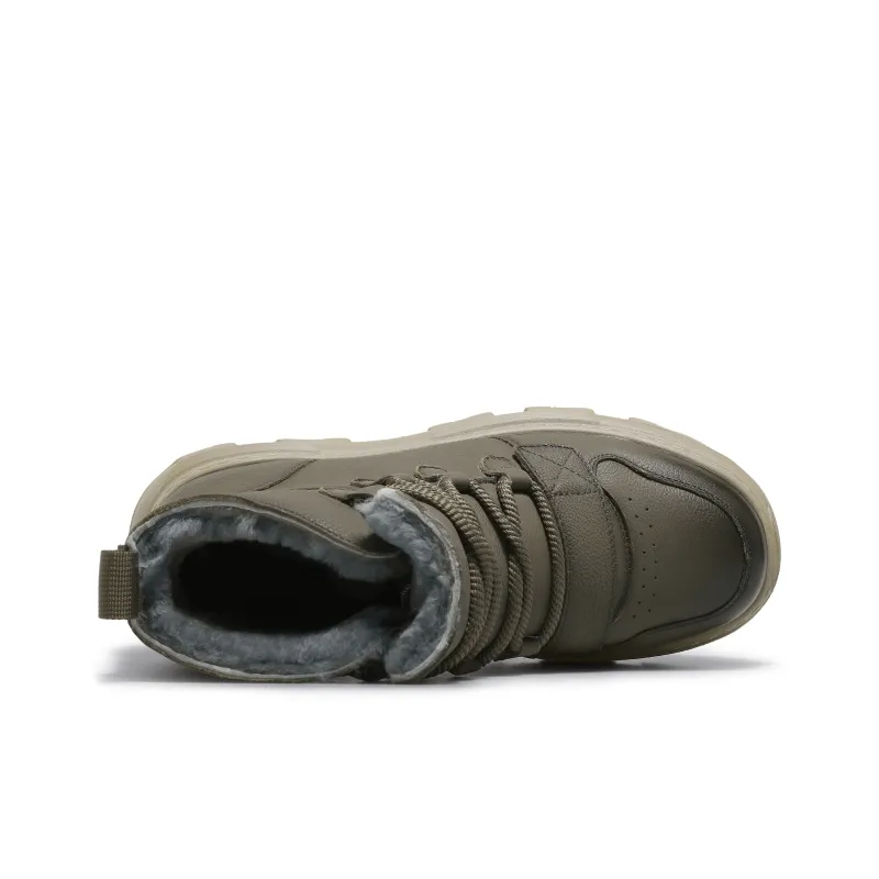 Desai Snow Boots Men Khaki, Gray Khaki-7