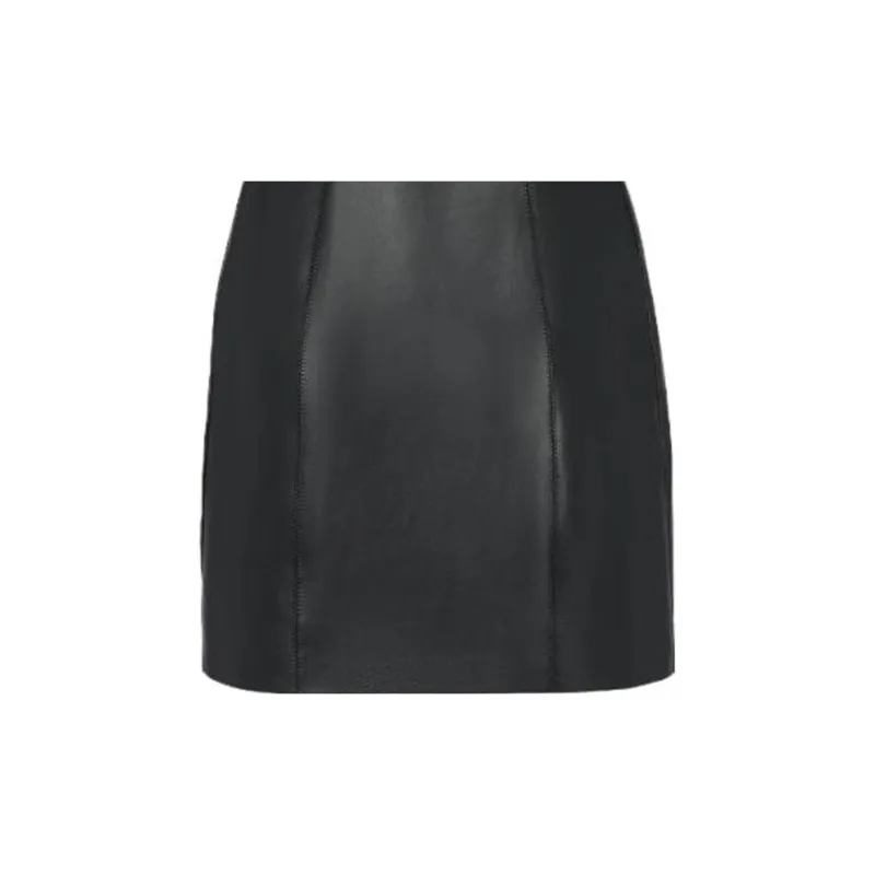 FENDI SS23 Sleeveless Dress Women's Black-4