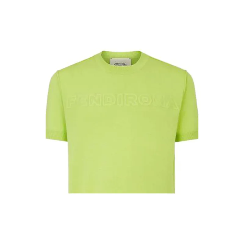 FENDI SS23 Sweater Men's Yellow-3