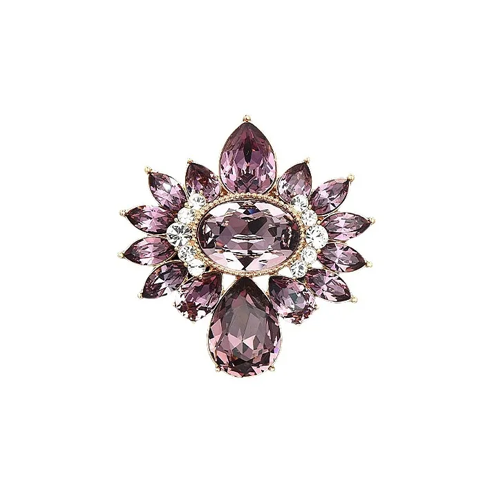 Lan Ying Crystal Alloy Brooches Women's-4
