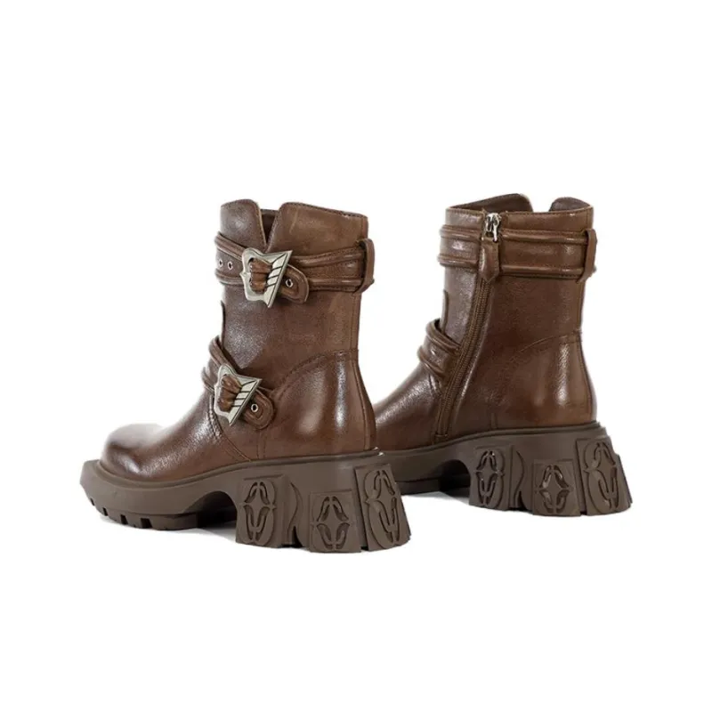 DIBO MANNER Astral Series Ankle Boots 5cm Women's-10
