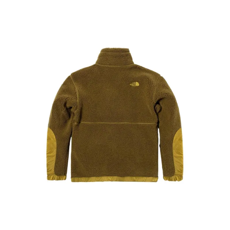 THE NORTH FACE Velvet feel Coat Unisex Green-1